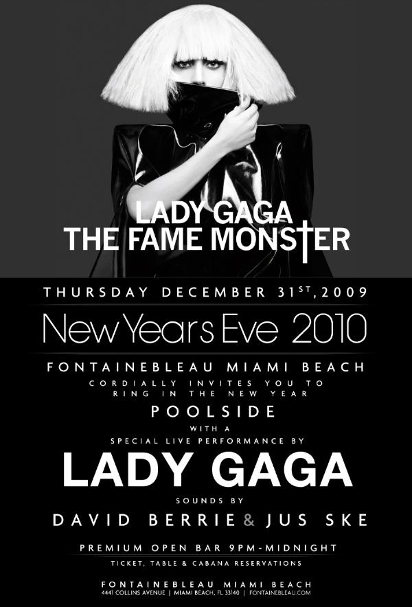 Lady Gaga NYE Afterparty LIV